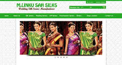 Desktop Screenshot of linkusahsilks.com