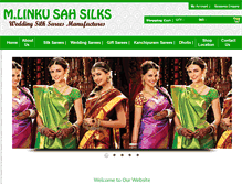 Tablet Screenshot of linkusahsilks.com